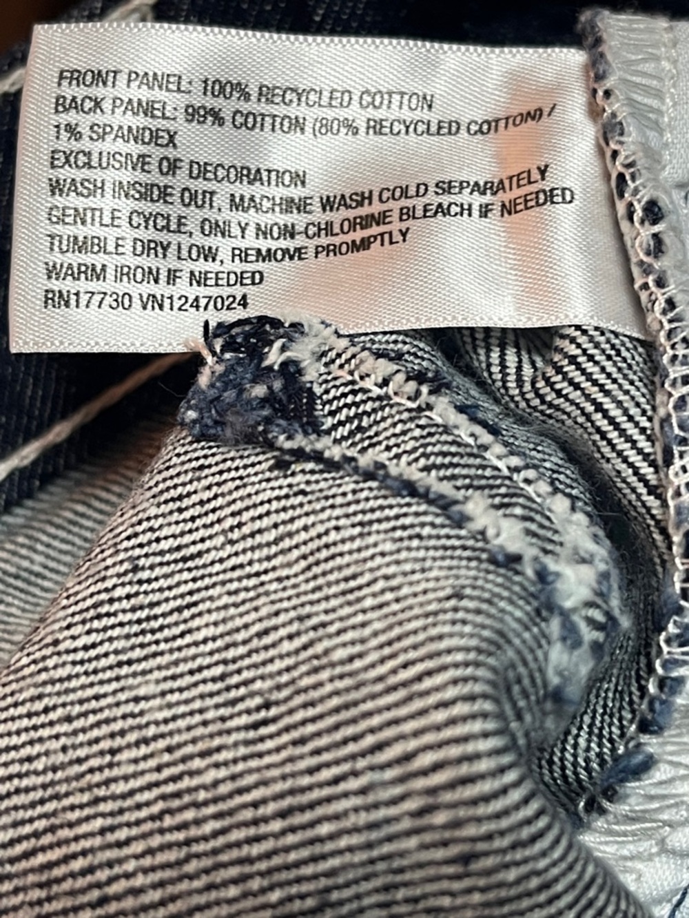 Wild Fable Dark Blue Wide-Leg Carpenter Jeans -NWT - Picture 2 of 7